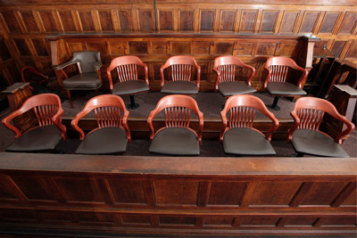 photo of juror box