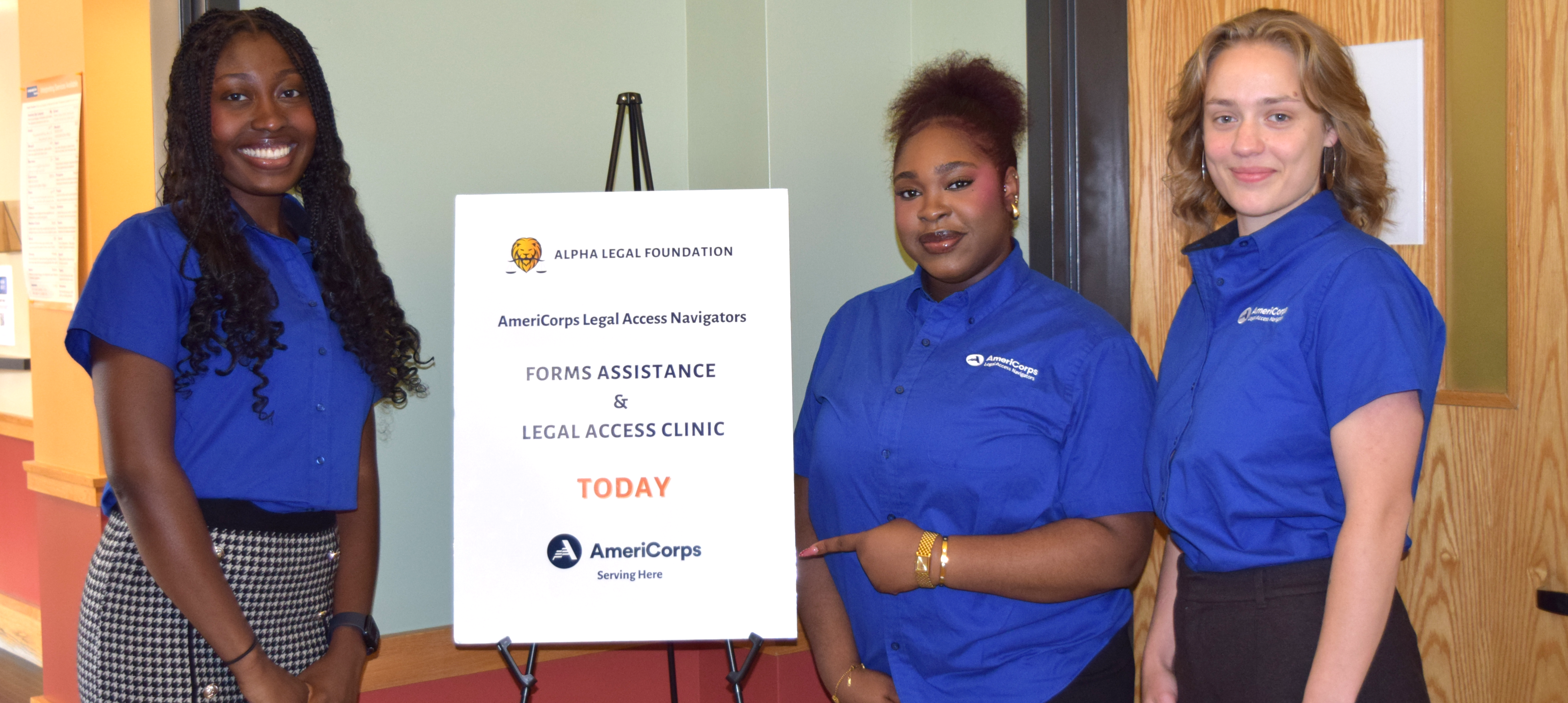 Free civil forms help from AmeriCorps volunteers